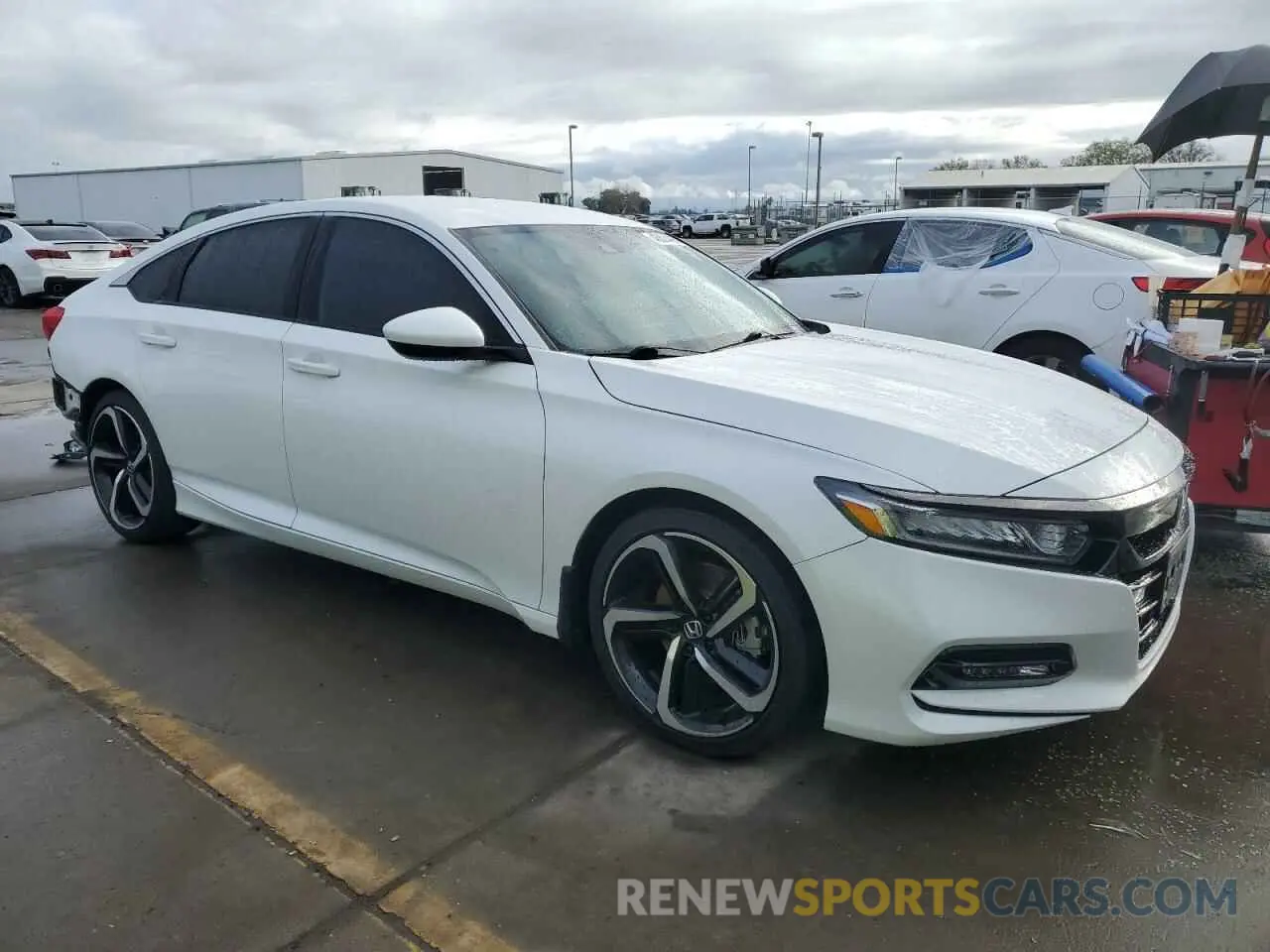 4 fotografías del automóvil dañado 1HGCV1F36LA086632 HONDA ACCORD 2020