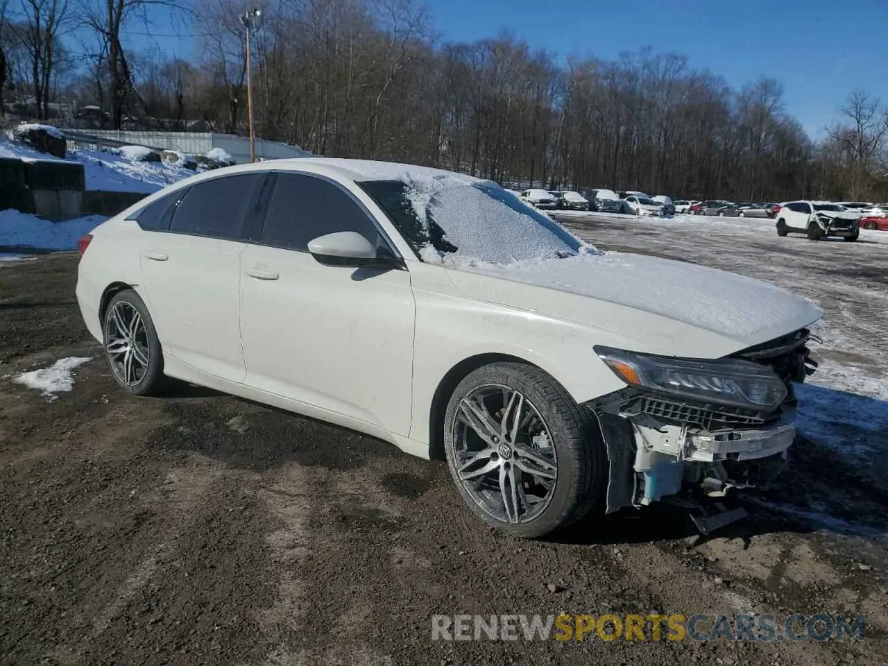 4 fotografías del automóvil dañado 1HGCV1F36LA121167 HONDA ACCORD 2020