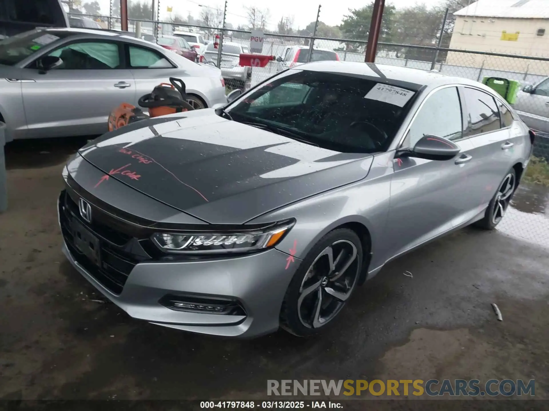 2 fotografías del automóvil dañado 1HGCV1F36LA144920 HONDA ACCORD 2020