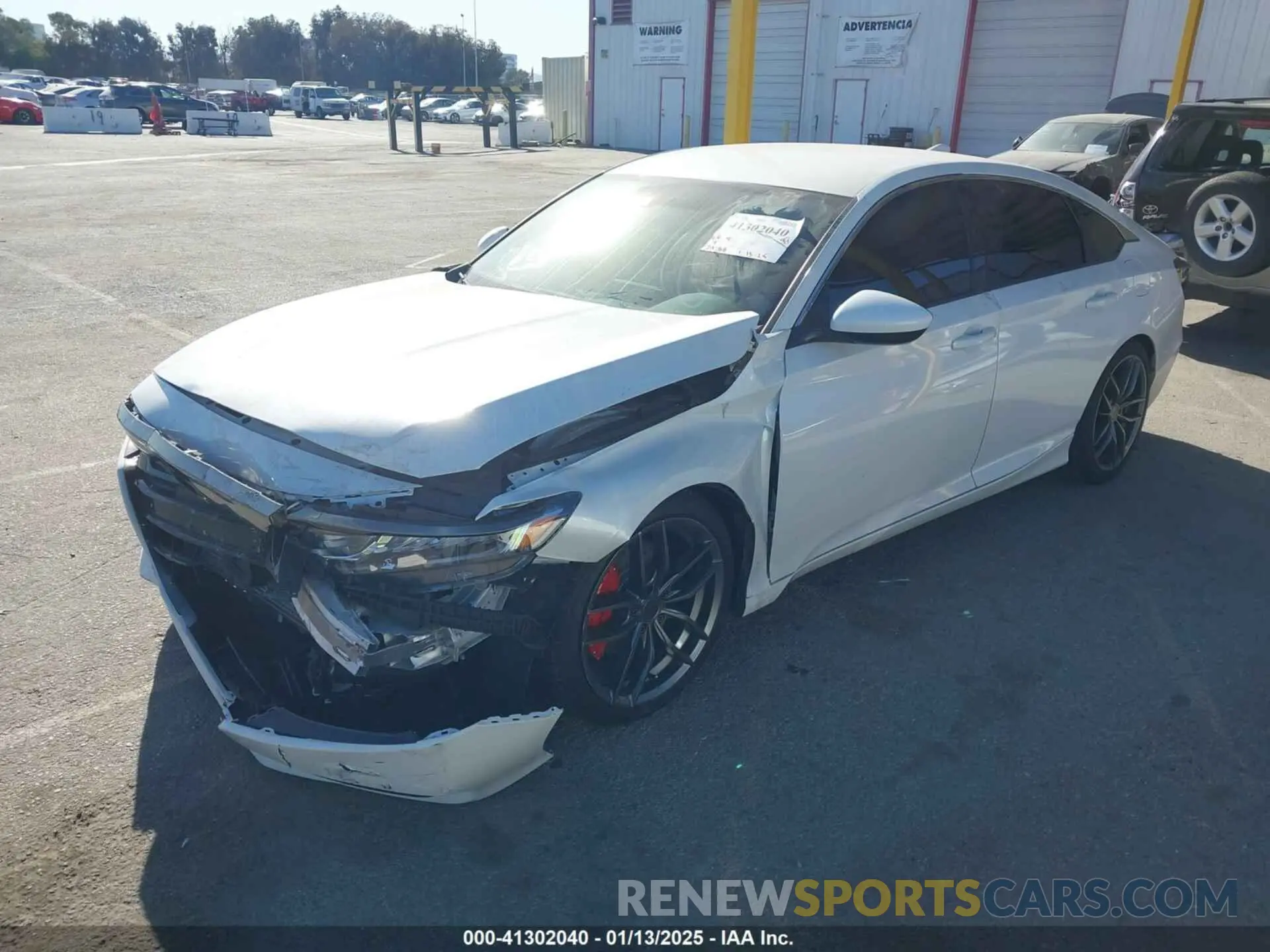 2 fotografías del automóvil dañado 1HGCV1F36LA151205 HONDA ACCORD 2020