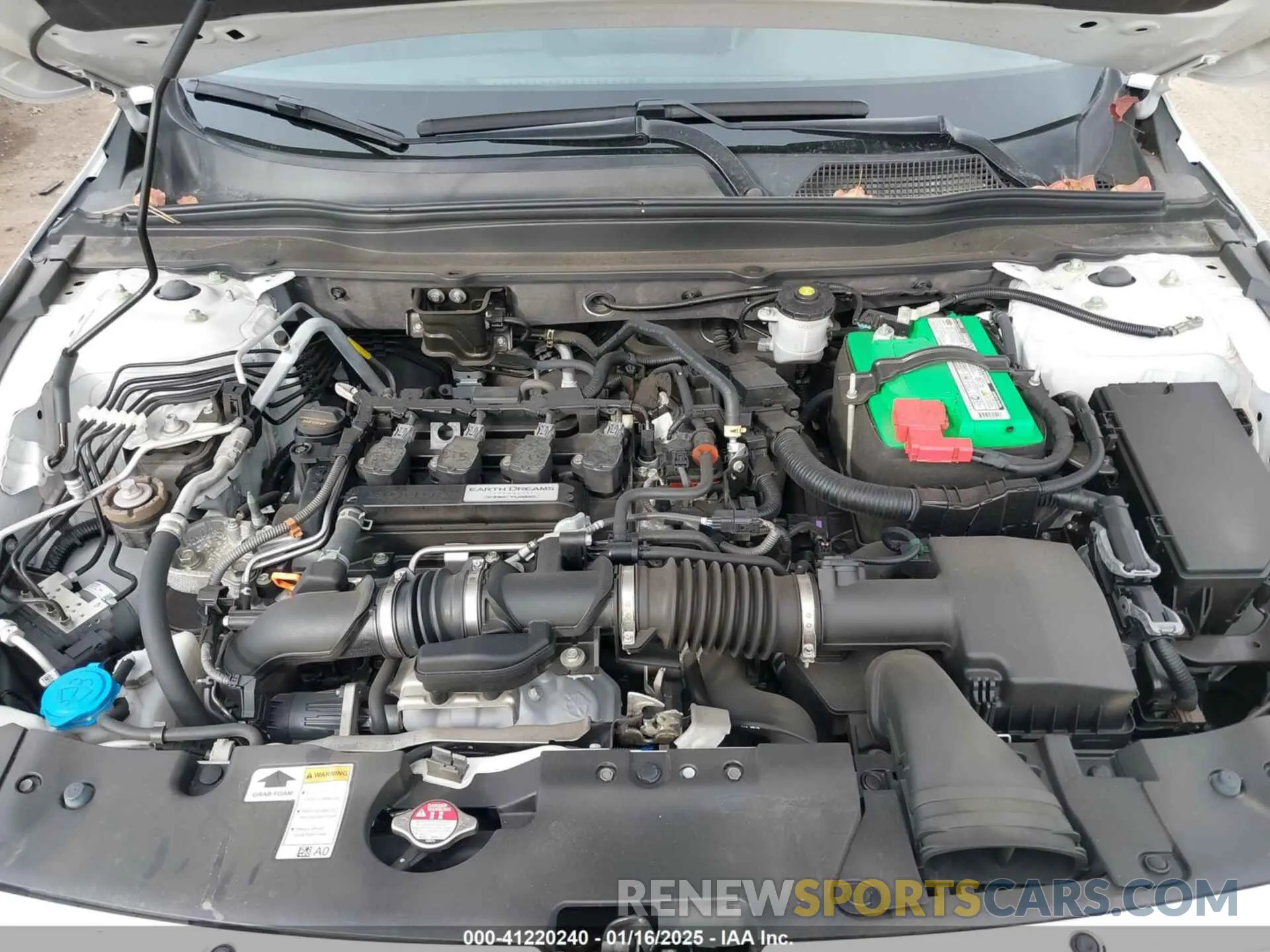 10 fotografías del automóvil dañado 1HGCV1F37LA003628 HONDA ACCORD 2020