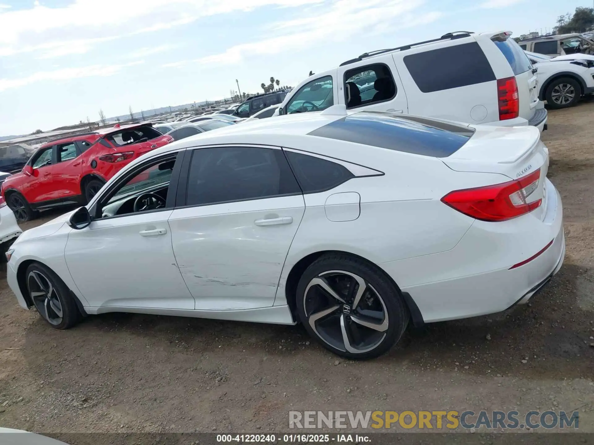 14 fotografías del automóvil dañado 1HGCV1F37LA003628 HONDA ACCORD 2020