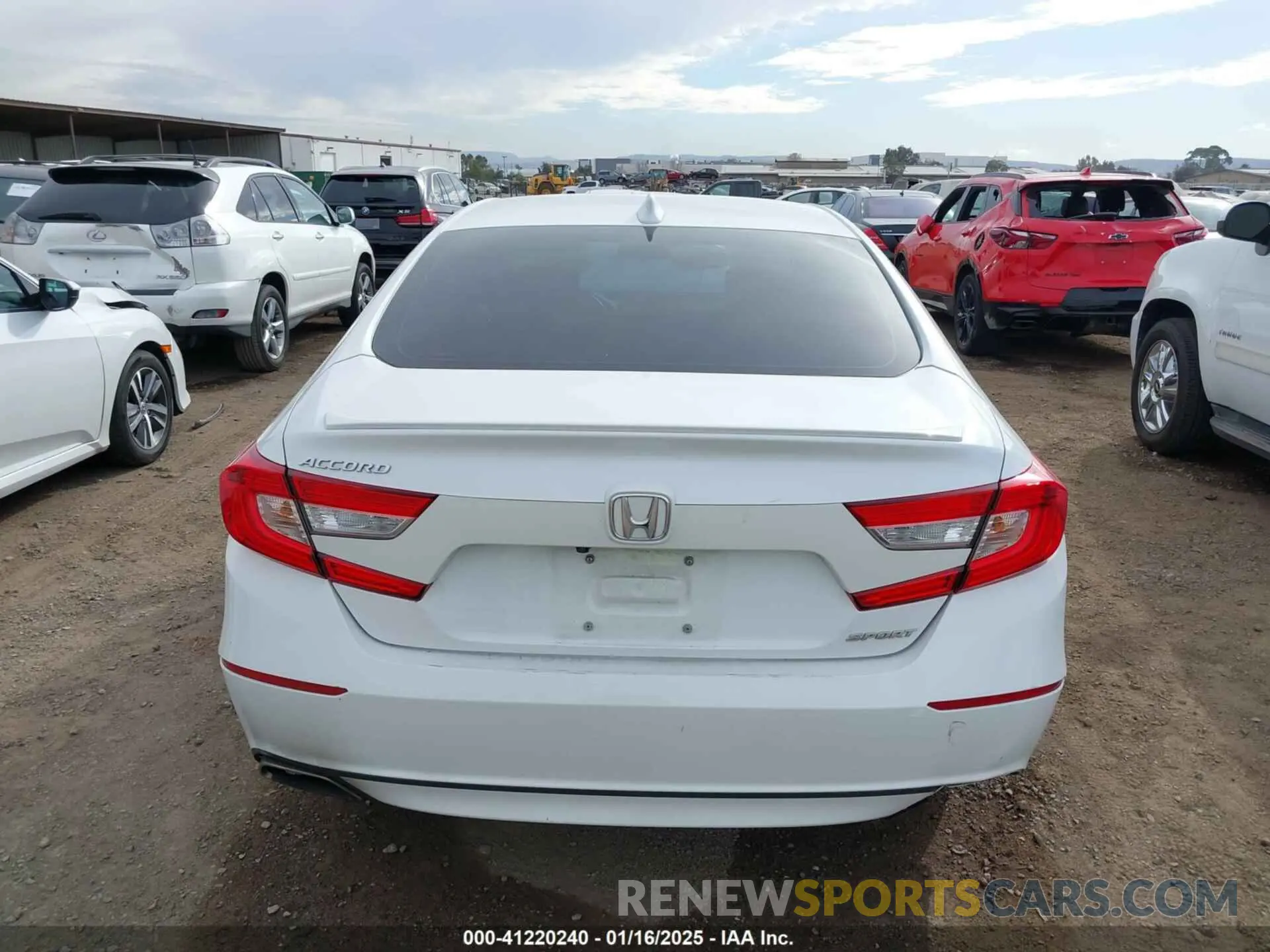 16 fotografías del automóvil dañado 1HGCV1F37LA003628 HONDA ACCORD 2020