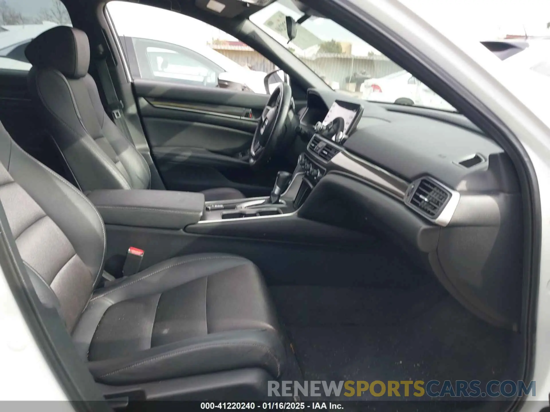5 fotografías del automóvil dañado 1HGCV1F37LA003628 HONDA ACCORD 2020