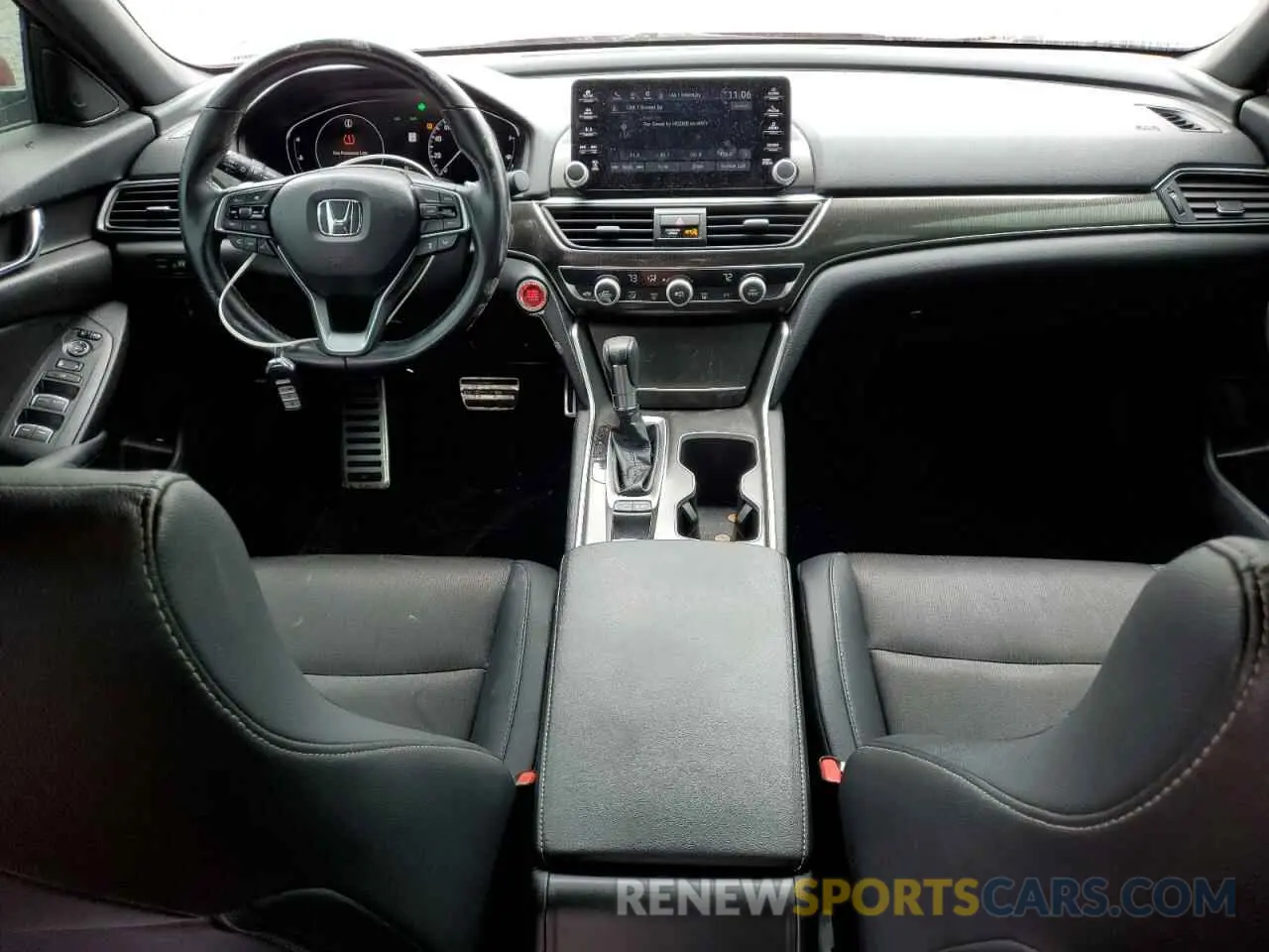 8 fotografías del automóvil dañado 1HGCV1F37LA027217 HONDA ACCORD 2020