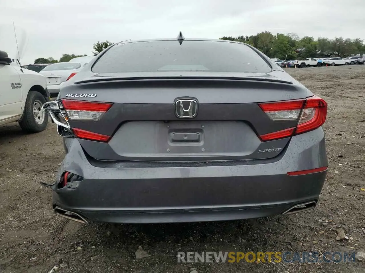 6 fotografías del automóvil dañado 1HGCV1F37LA040985 HONDA ACCORD 2020