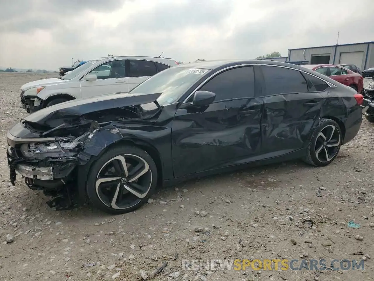 1 fotografías del automóvil dañado 1HGCV1F37LA053400 HONDA ACCORD 2020
