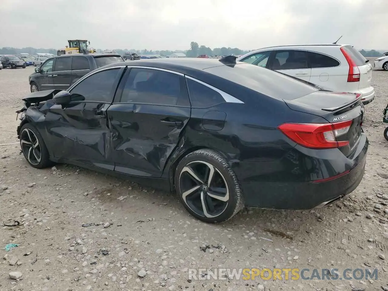 2 fotografías del automóvil dañado 1HGCV1F37LA053400 HONDA ACCORD 2020