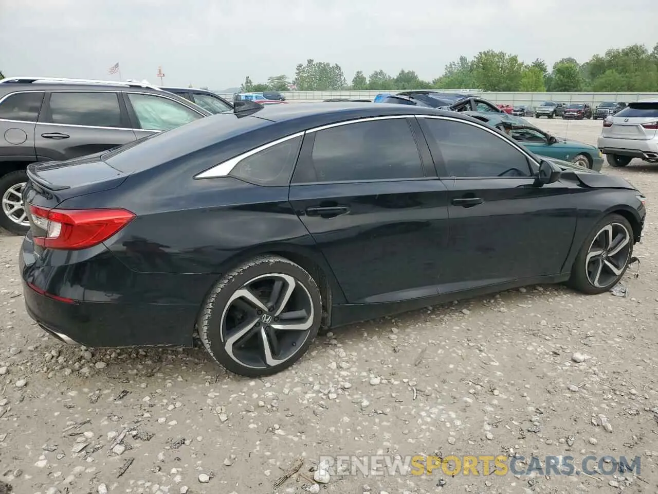 3 fotografías del automóvil dañado 1HGCV1F37LA053400 HONDA ACCORD 2020