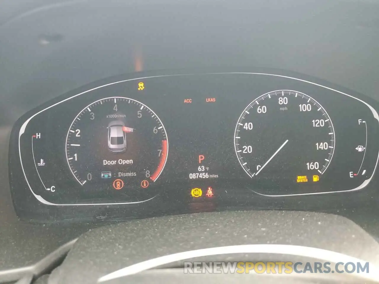 9 fotografías del automóvil dañado 1HGCV1F37LA053400 HONDA ACCORD 2020