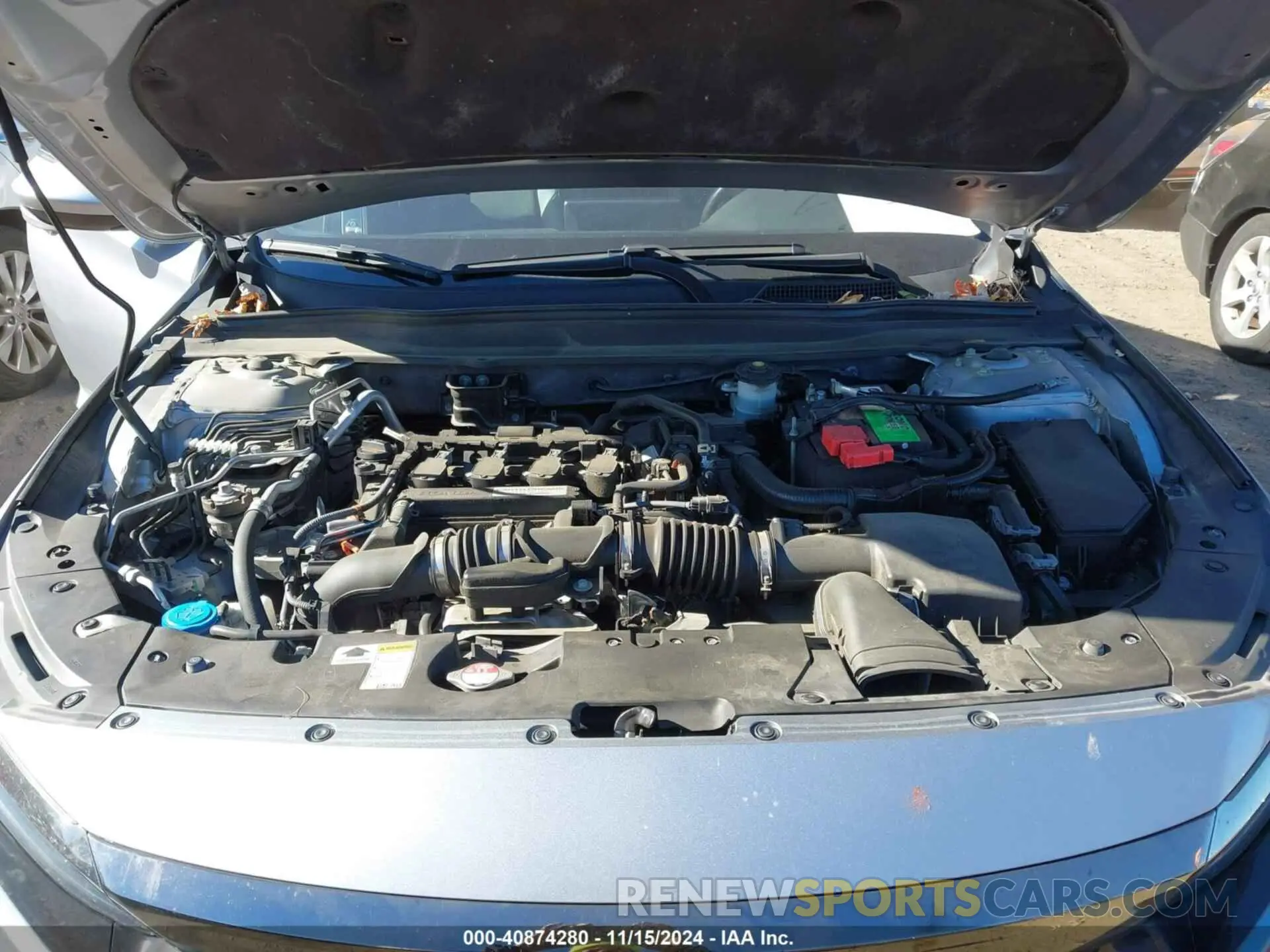 10 fotografías del automóvil dañado 1HGCV1F37LA087837 HONDA ACCORD 2020