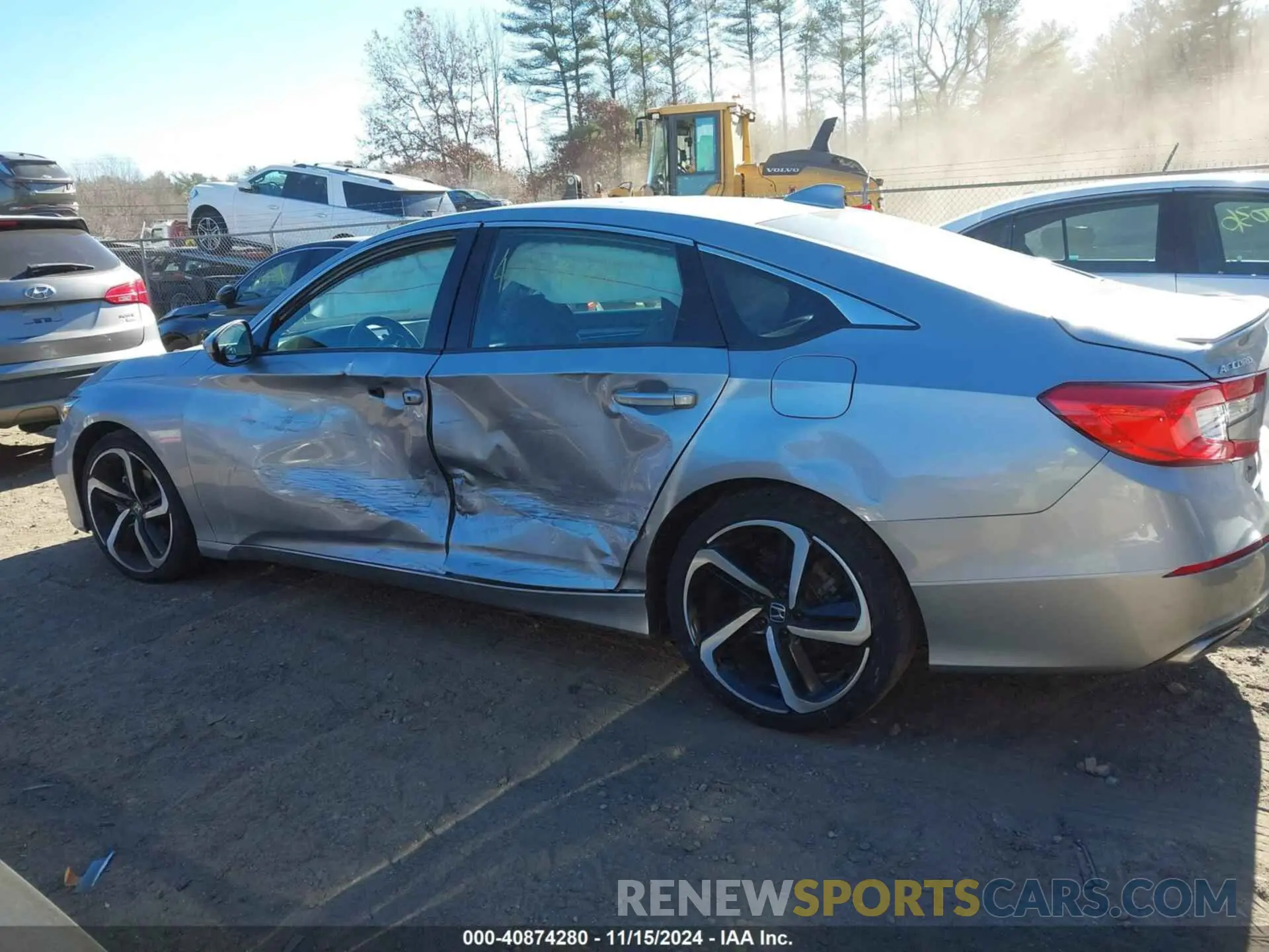 14 fotografías del automóvil dañado 1HGCV1F37LA087837 HONDA ACCORD 2020