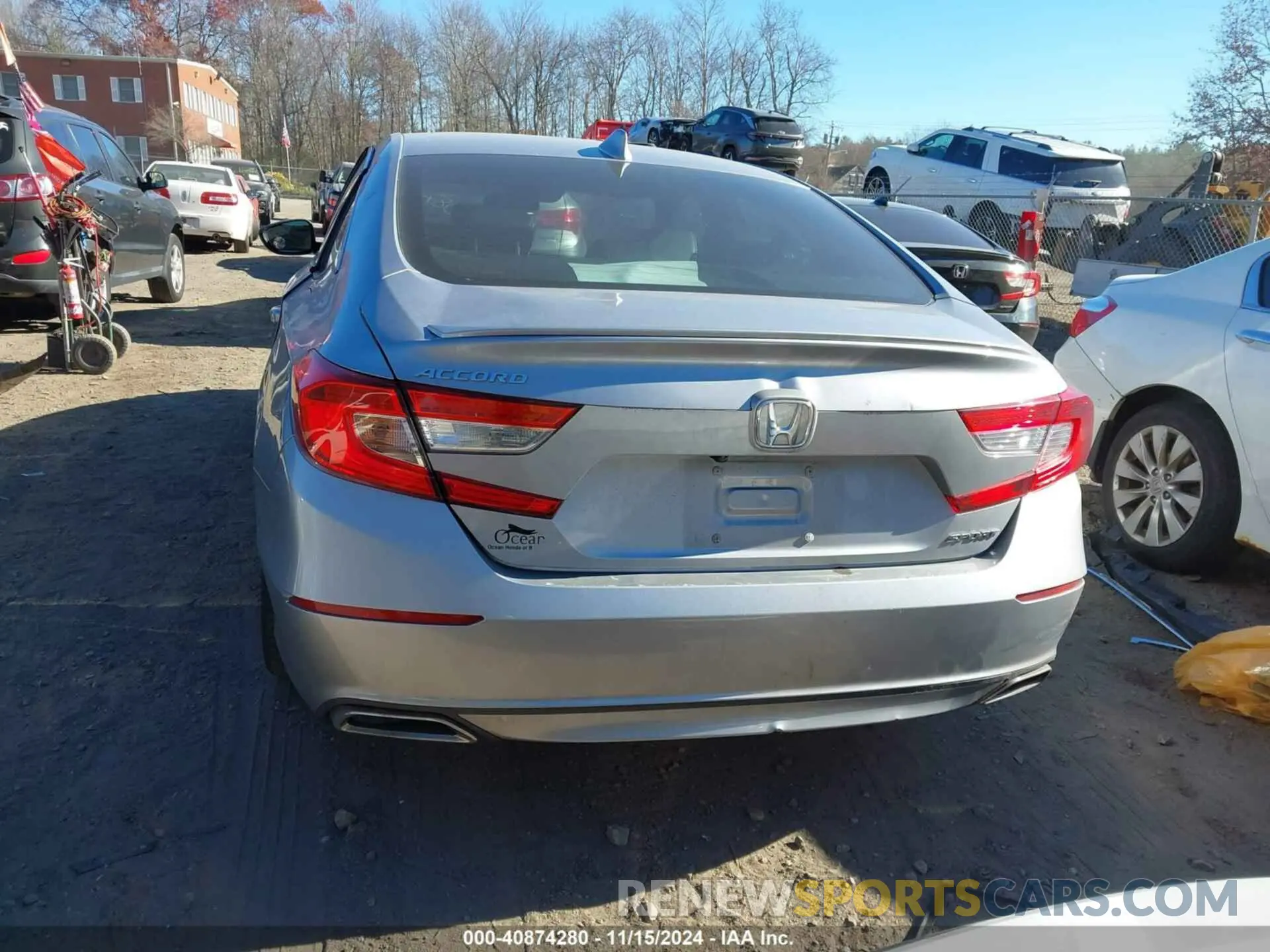 16 fotografías del automóvil dañado 1HGCV1F37LA087837 HONDA ACCORD 2020