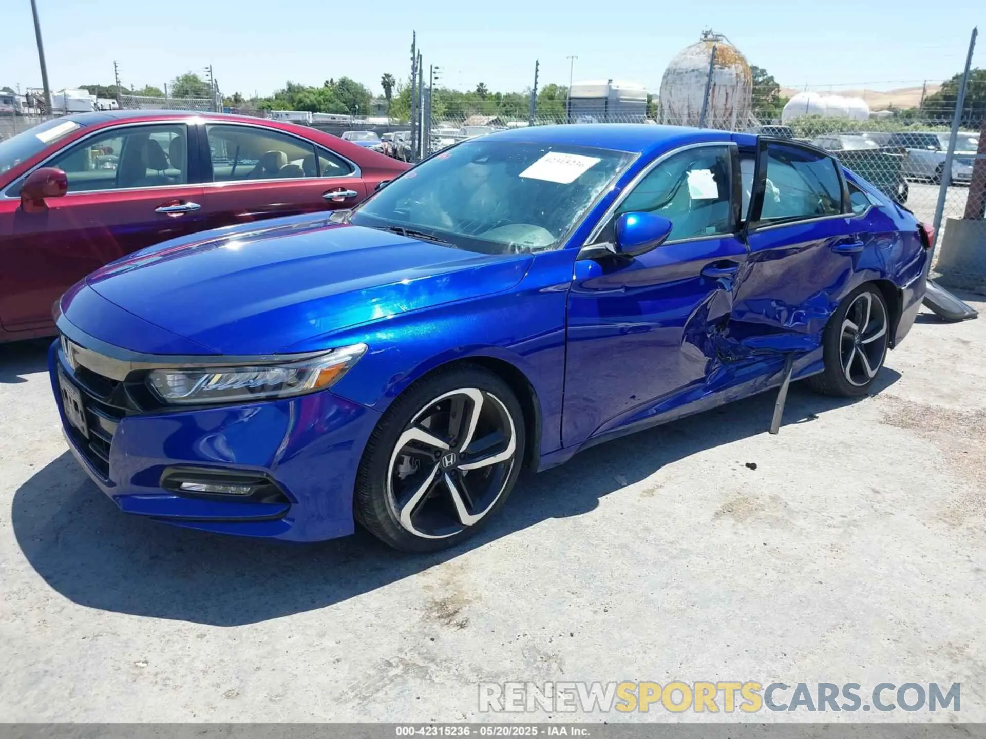 2 fotografías del automóvil dañado 1HGCV1F37LA101381 HONDA ACCORD 2020