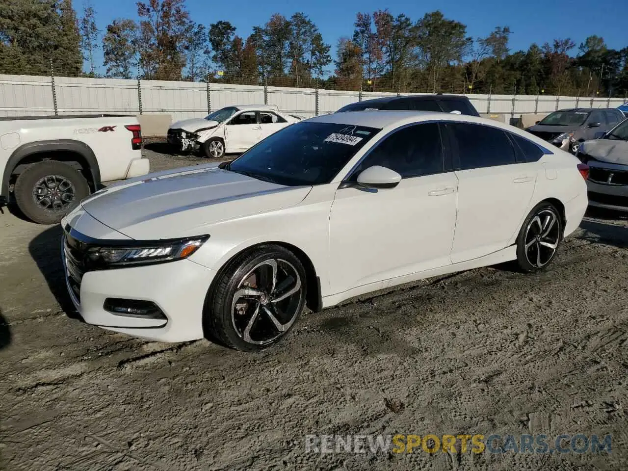 1 fotografías del automóvil dañado 1HGCV1F37LA119444 HONDA ACCORD 2020