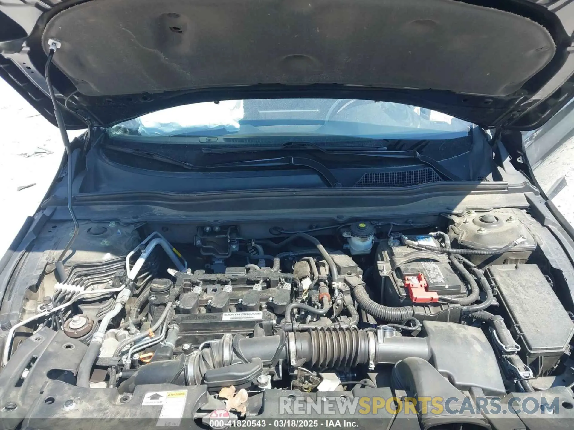 10 fotografías del automóvil dañado 1HGCV1F37LA140035 HONDA ACCORD 2020