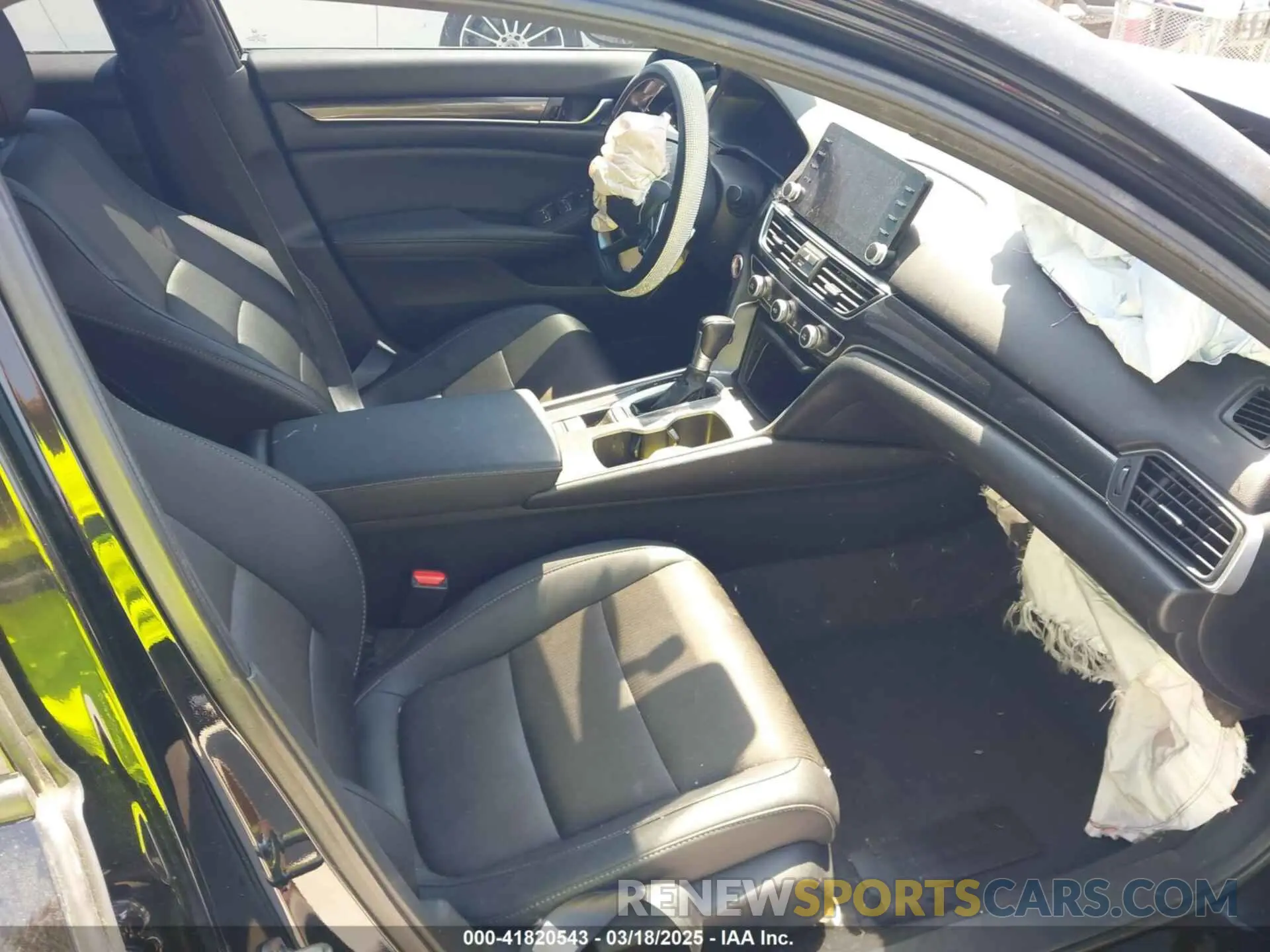 5 fotografías del automóvil dañado 1HGCV1F37LA140035 HONDA ACCORD 2020