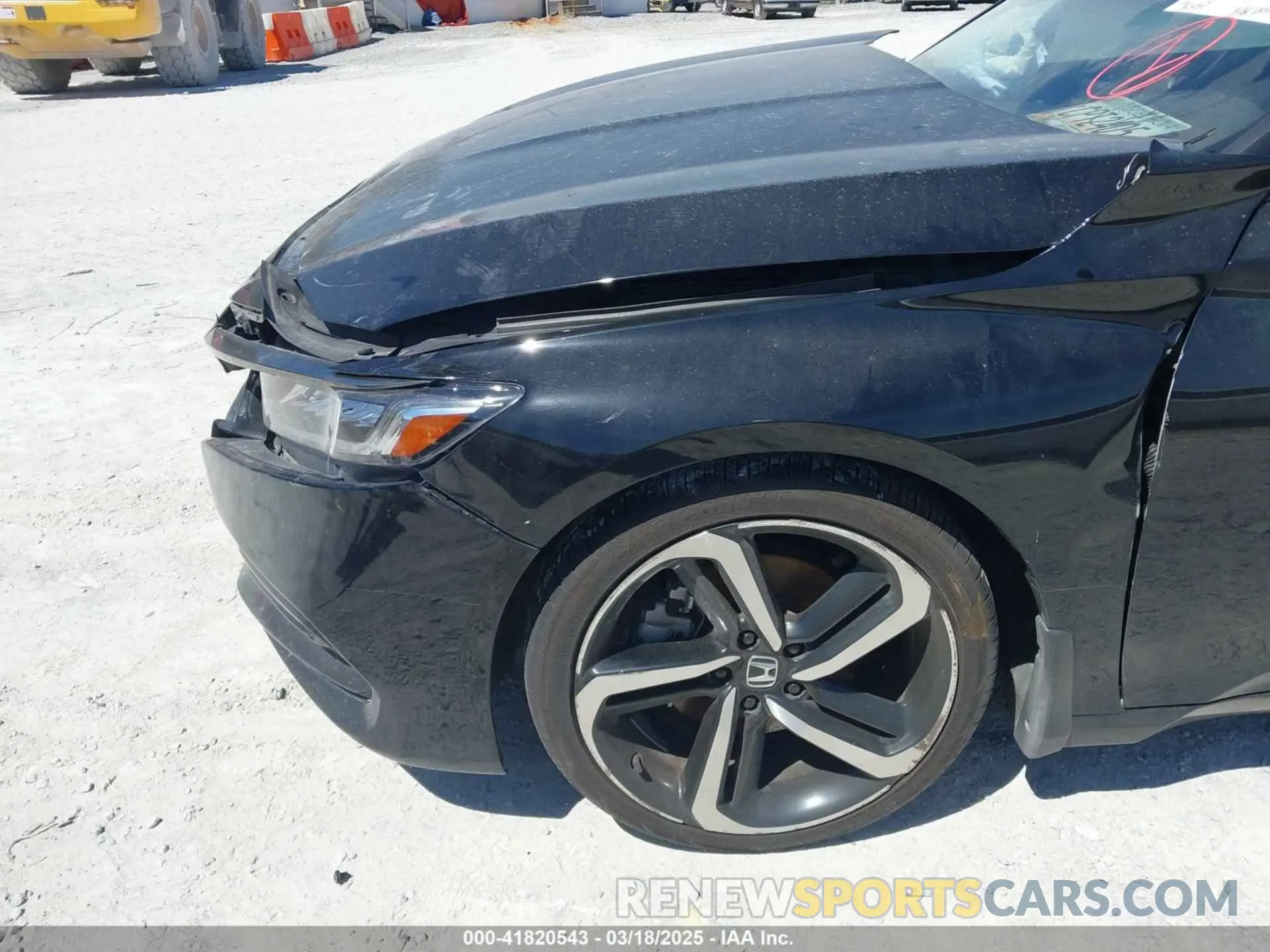 6 fotografías del automóvil dañado 1HGCV1F37LA140035 HONDA ACCORD 2020