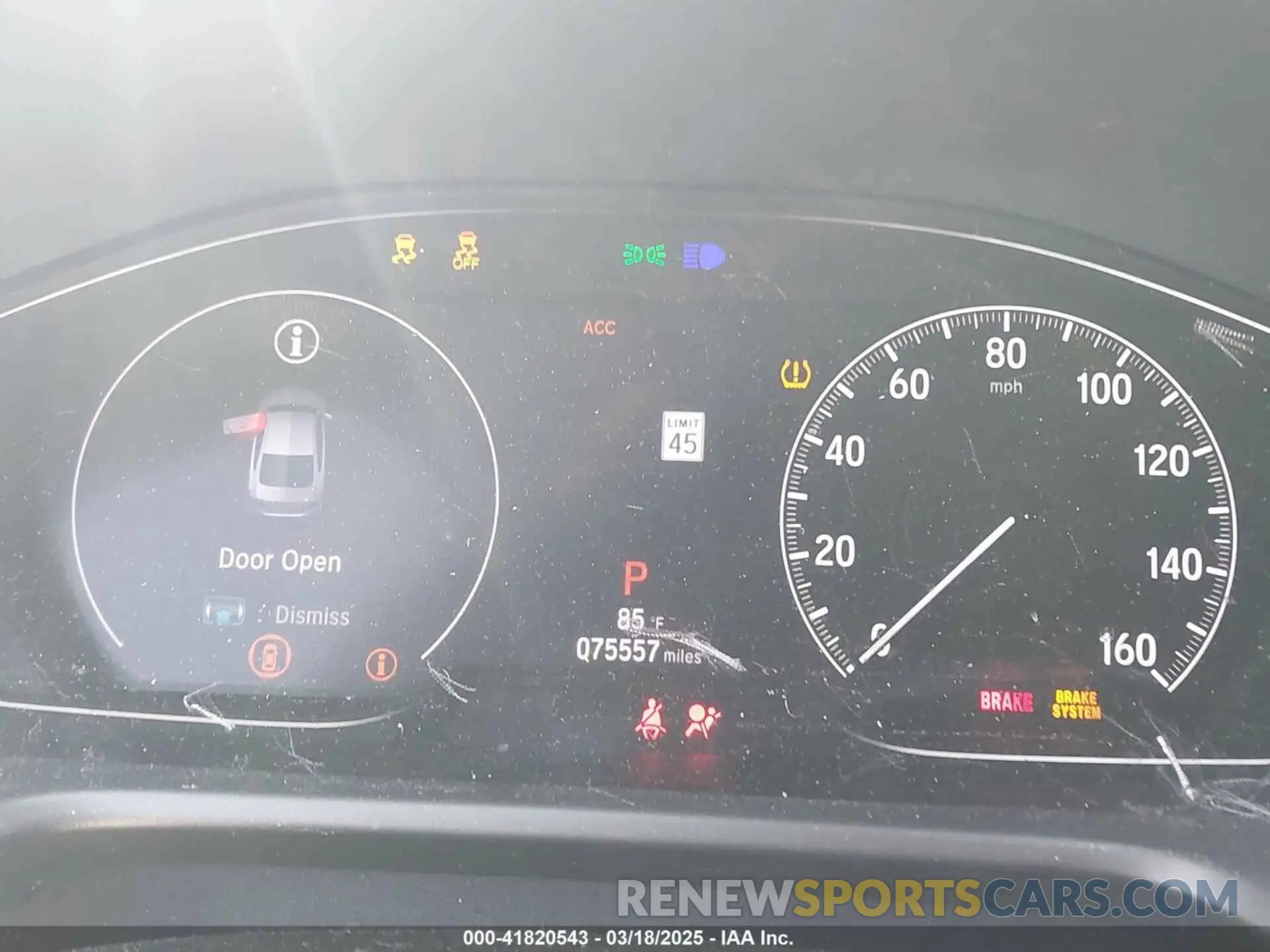 7 fotografías del automóvil dañado 1HGCV1F37LA140035 HONDA ACCORD 2020