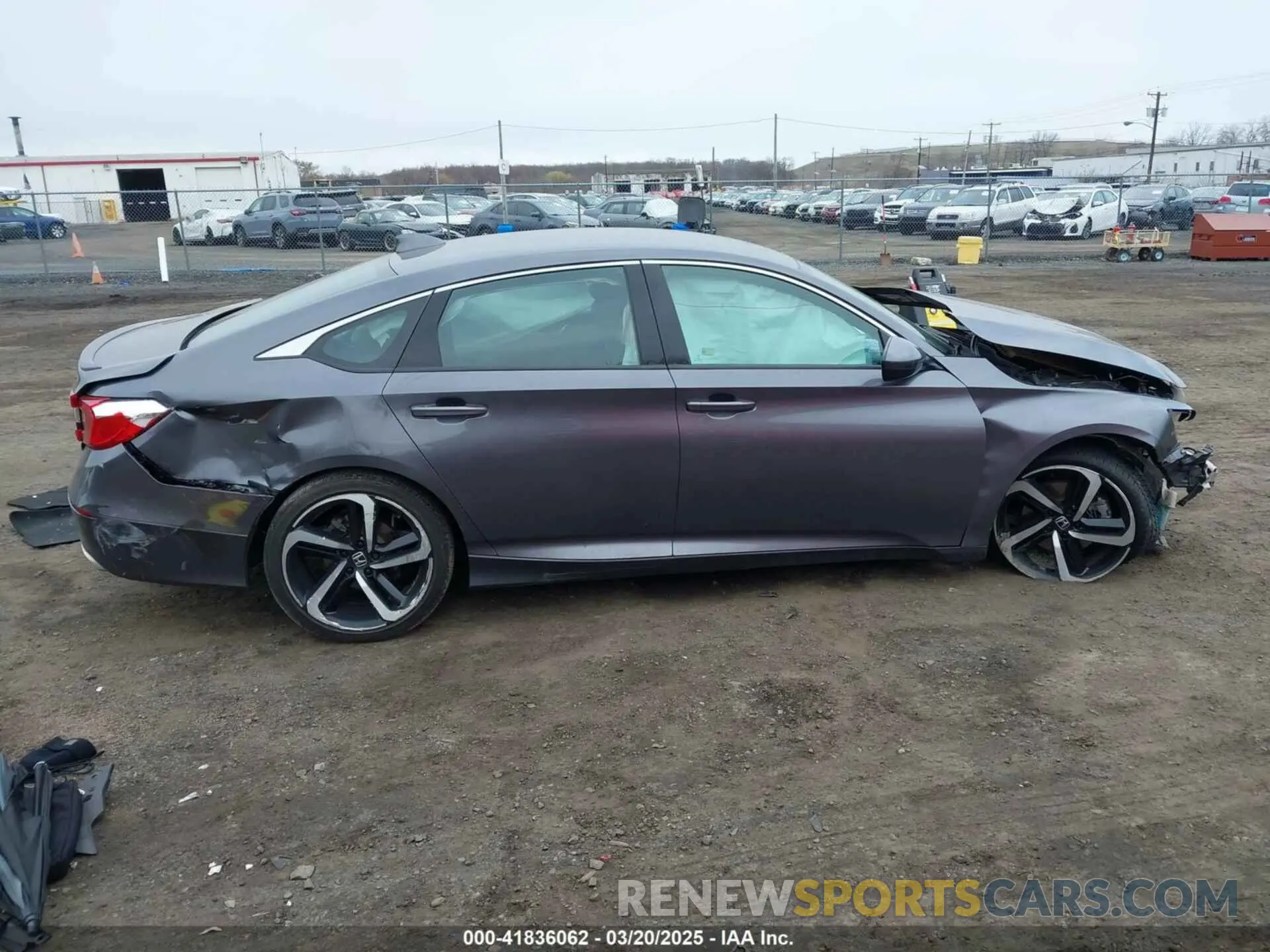 14 fotografías del automóvil dañado 1HGCV1F37LA140410 HONDA ACCORD 2020
