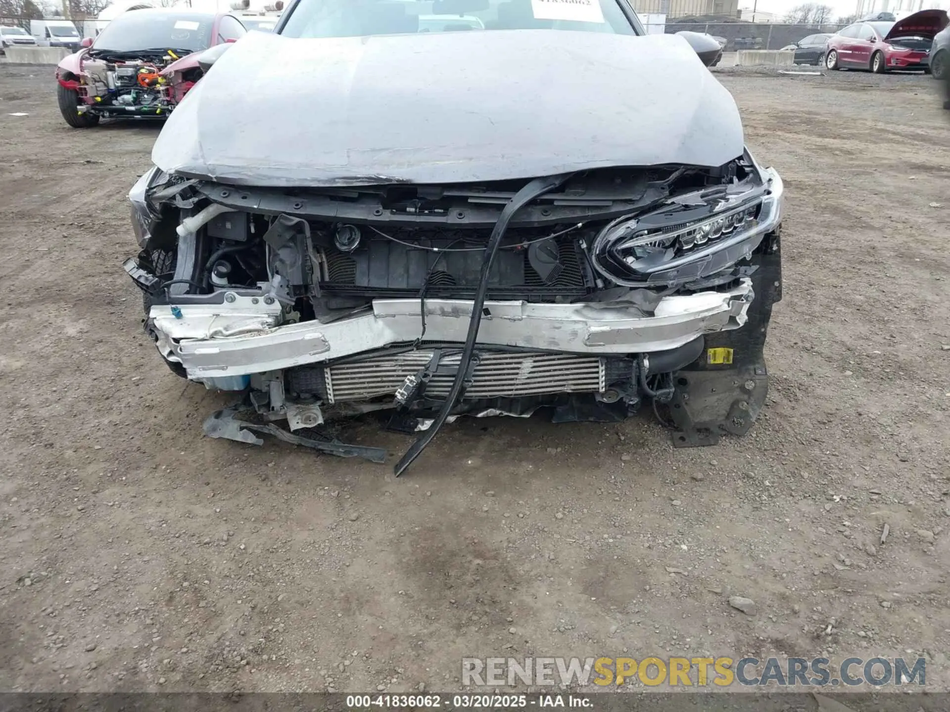 6 fotografías del automóvil dañado 1HGCV1F37LA140410 HONDA ACCORD 2020