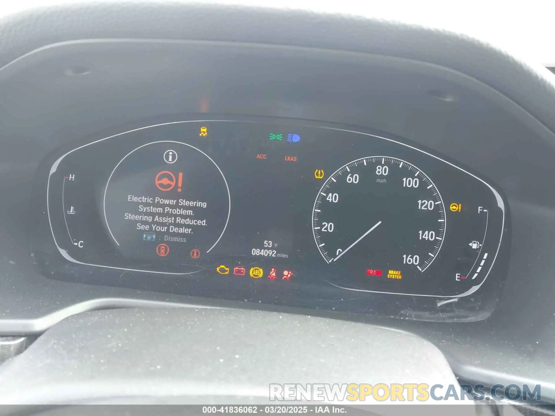 7 fotografías del automóvil dañado 1HGCV1F37LA140410 HONDA ACCORD 2020