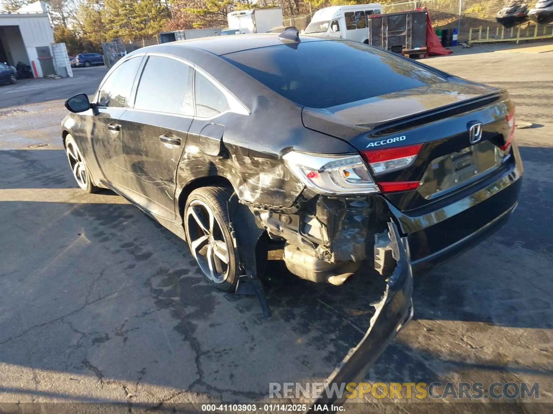 3 fotografías del automóvil dañado 1HGCV1F37LA154405 HONDA ACCORD 2020