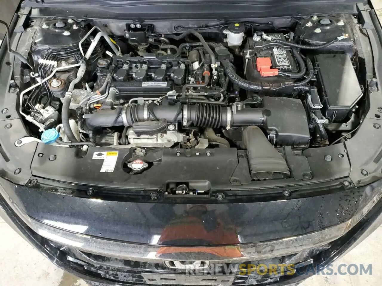 11 fotografías del automóvil dañado 1HGCV1F37LA157787 HONDA ACCORD 2020