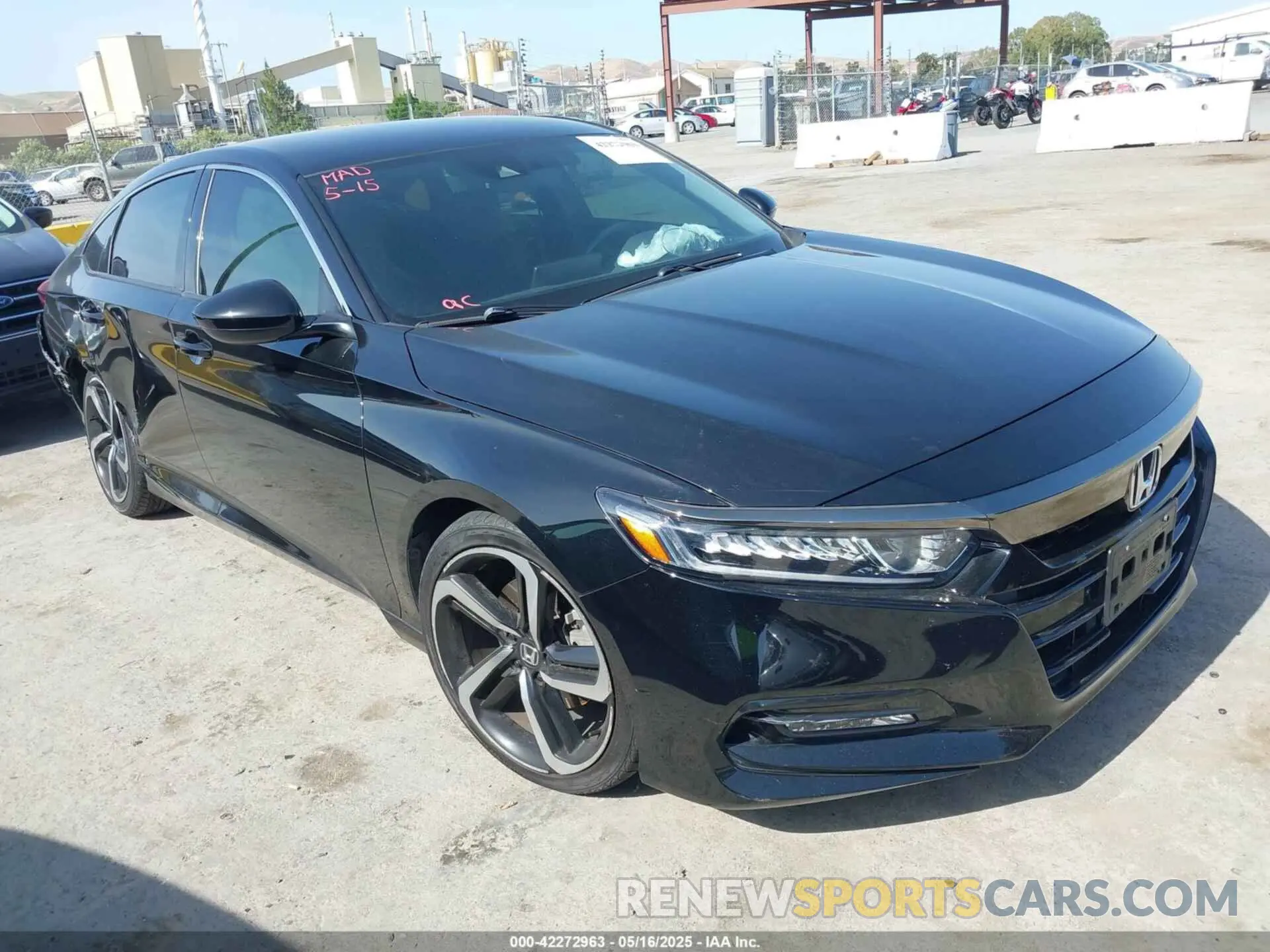 1 fotografías del automóvil dañado 1HGCV1F38LA058038 HONDA ACCORD 2020