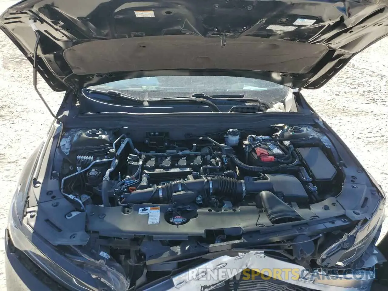 11 fotografías del automóvil dañado 1HGCV1F38LA067287 HONDA ACCORD 2020
