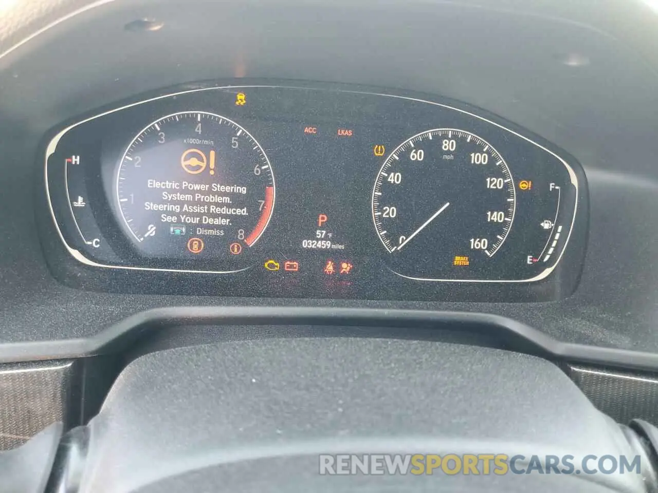 9 fotografías del automóvil dañado 1HGCV1F38LA067287 HONDA ACCORD 2020