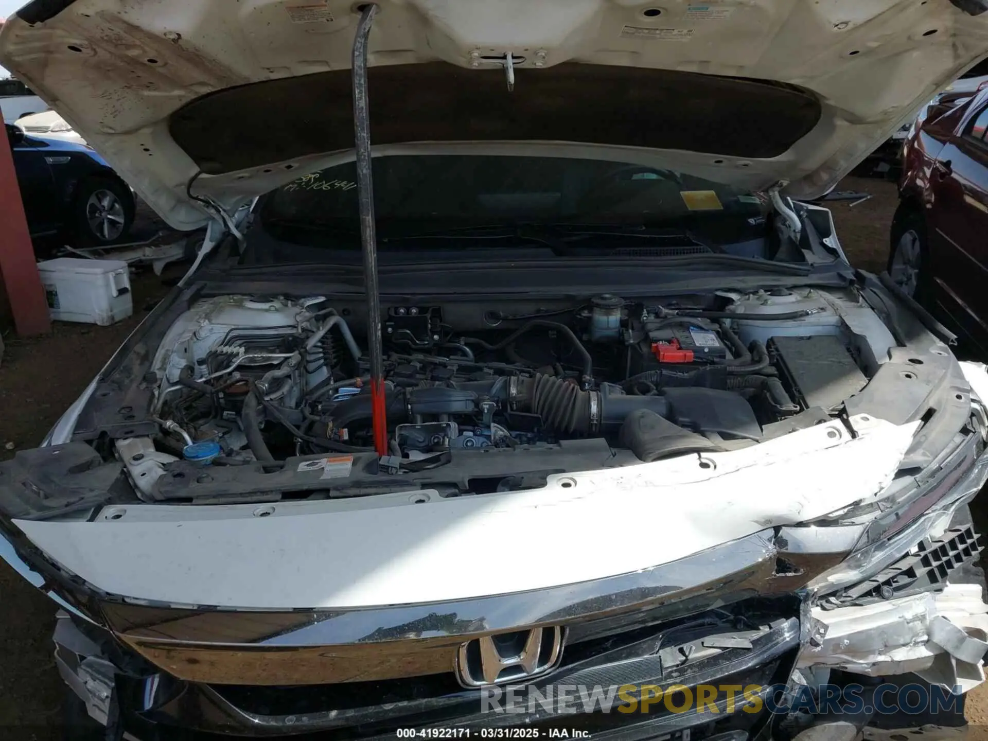 10 fotografías del automóvil dañado 1HGCV1F38LA067791 HONDA ACCORD 2020