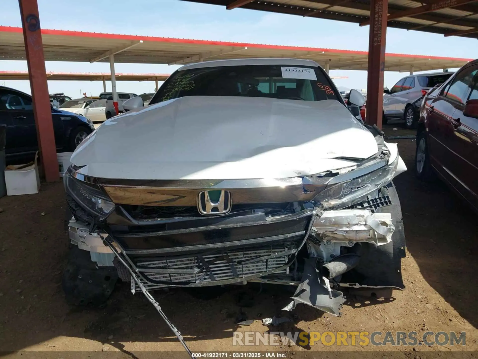13 fotografías del automóvil dañado 1HGCV1F38LA067791 HONDA ACCORD 2020