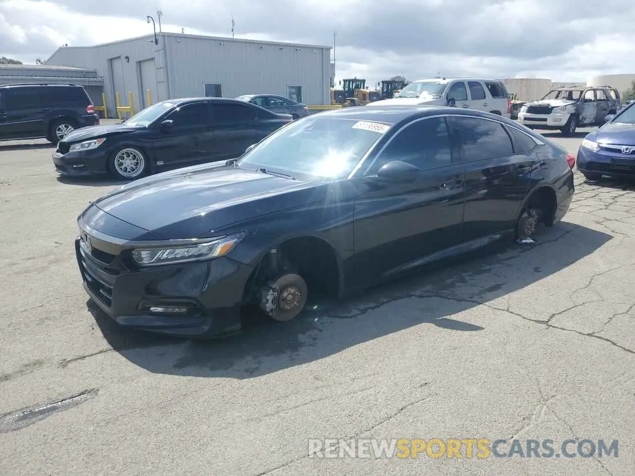 1 fotografías del automóvil dañado 1HGCV1F38LA073770 HONDA ACCORD 2020