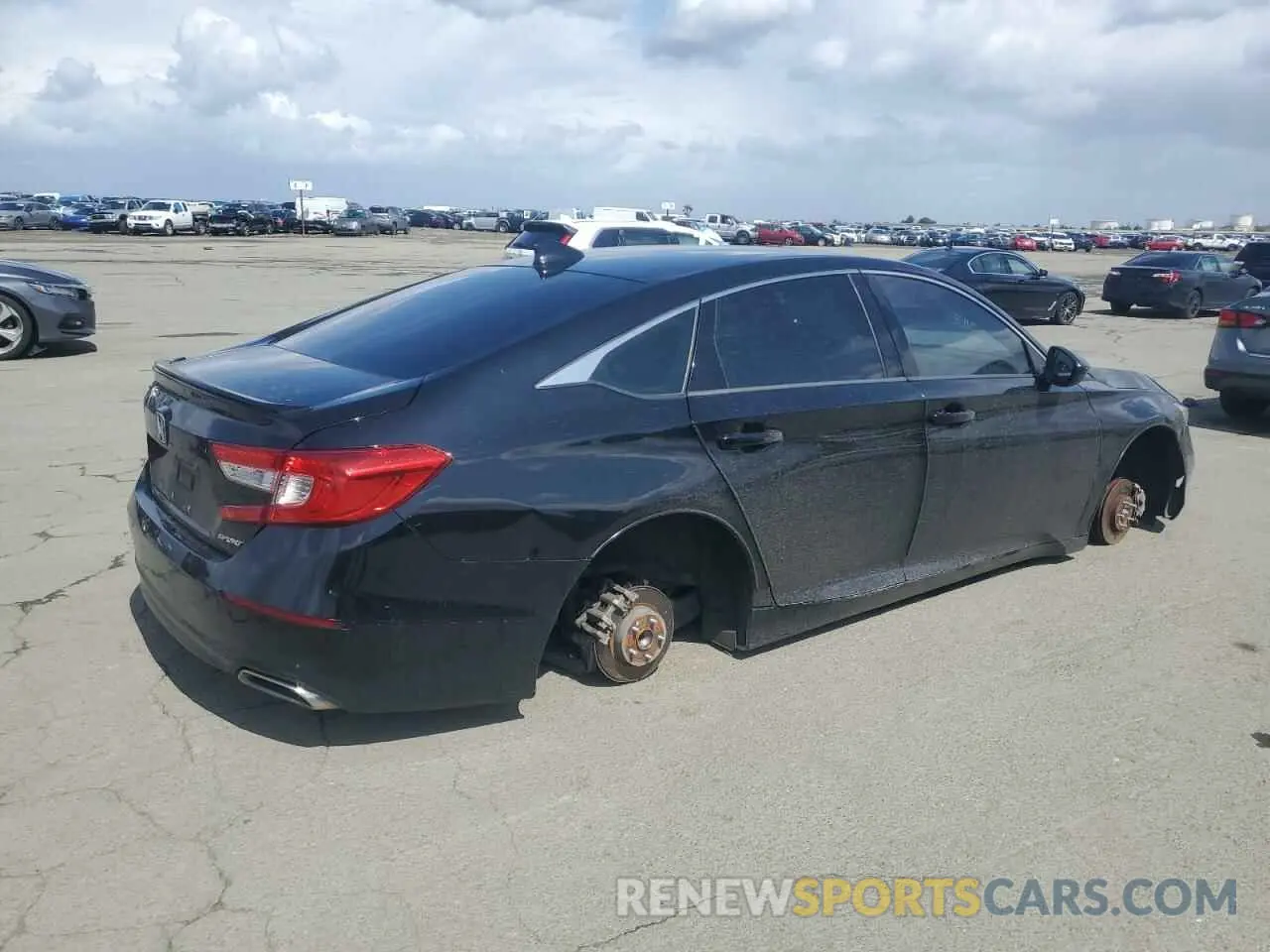 3 fotografías del automóvil dañado 1HGCV1F38LA073770 HONDA ACCORD 2020