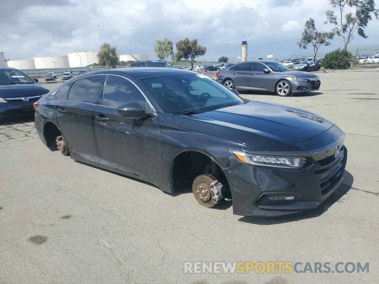 4 fotografías del automóvil dañado 1HGCV1F38LA073770 HONDA ACCORD 2020