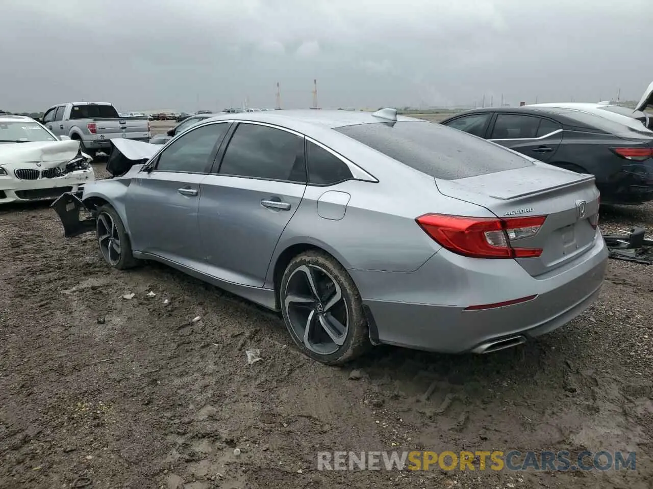 2 fotografías del automóvil dañado 1HGCV1F38LA084073 HONDA ACCORD 2020