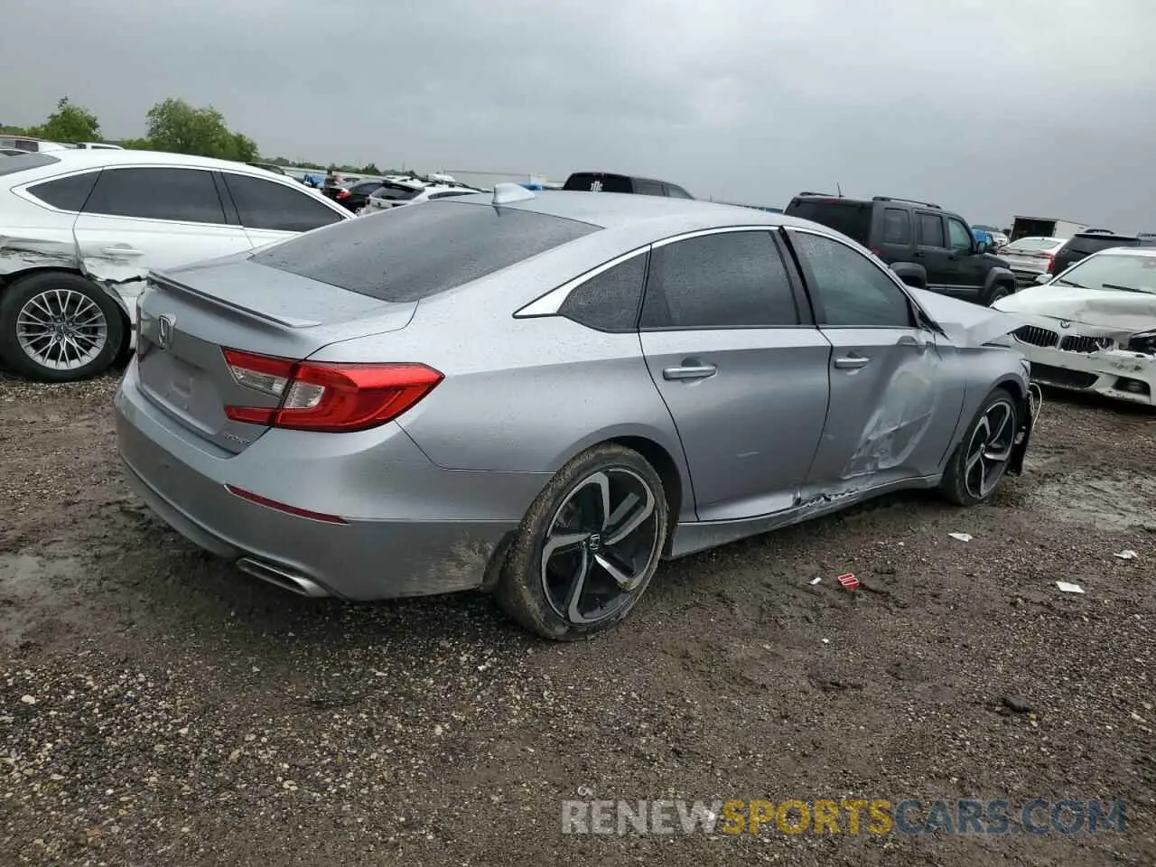 3 fotografías del automóvil dañado 1HGCV1F38LA084073 HONDA ACCORD 2020