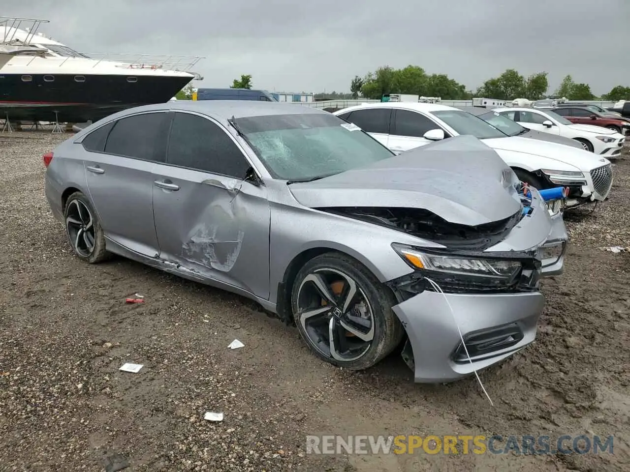 4 fotografías del automóvil dañado 1HGCV1F38LA084073 HONDA ACCORD 2020