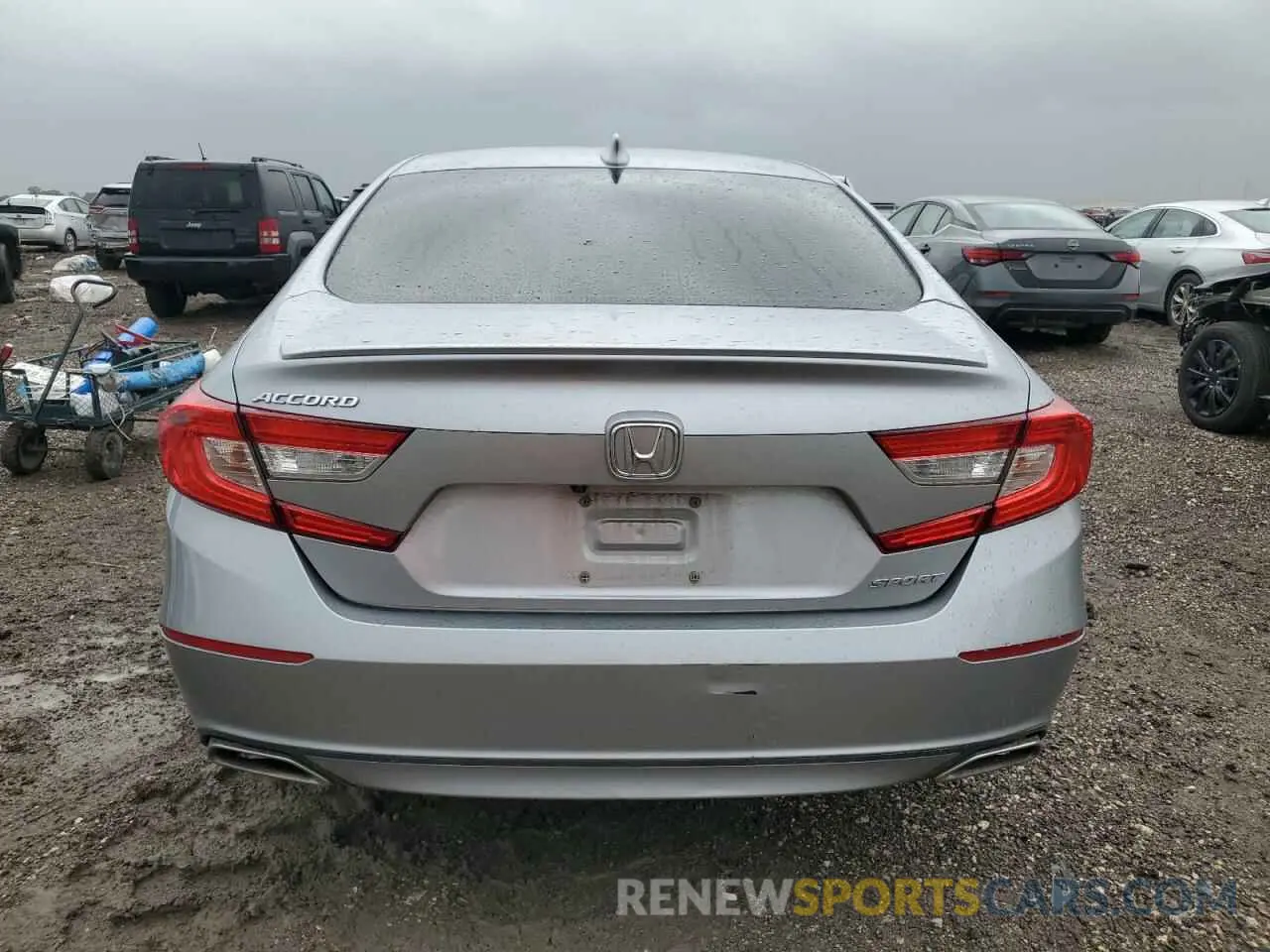 6 fotografías del automóvil dañado 1HGCV1F38LA084073 HONDA ACCORD 2020