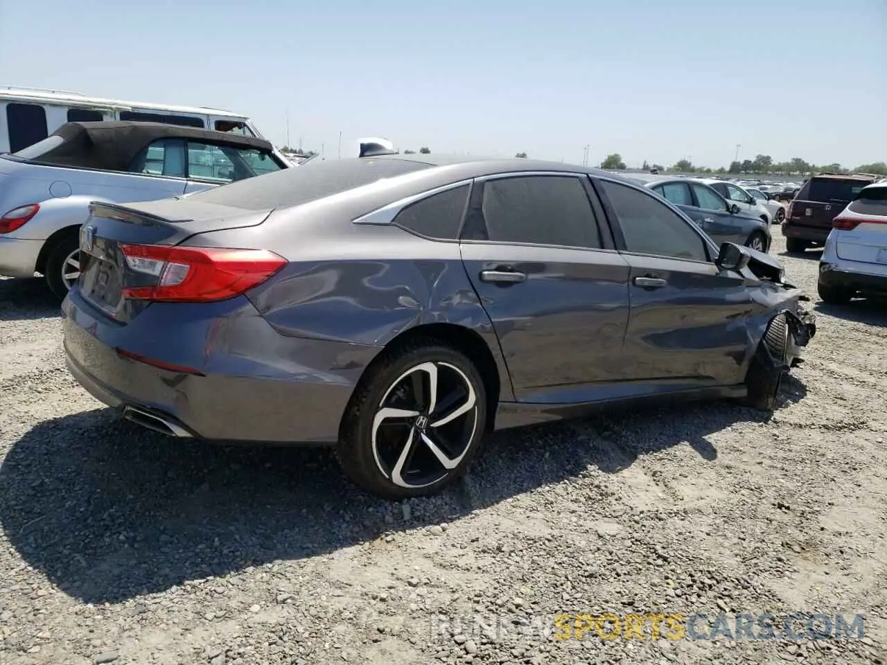 3 fotografías del automóvil dañado 1HGCV1F38LA105472 HONDA ACCORD 2020