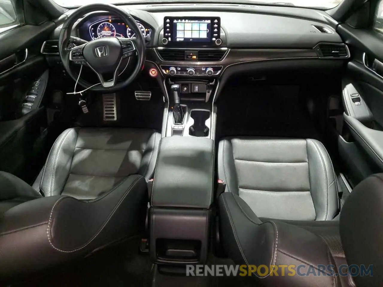 8 fotografías del automóvil dañado 1HGCV1F38LA111854 HONDA ACCORD 2020