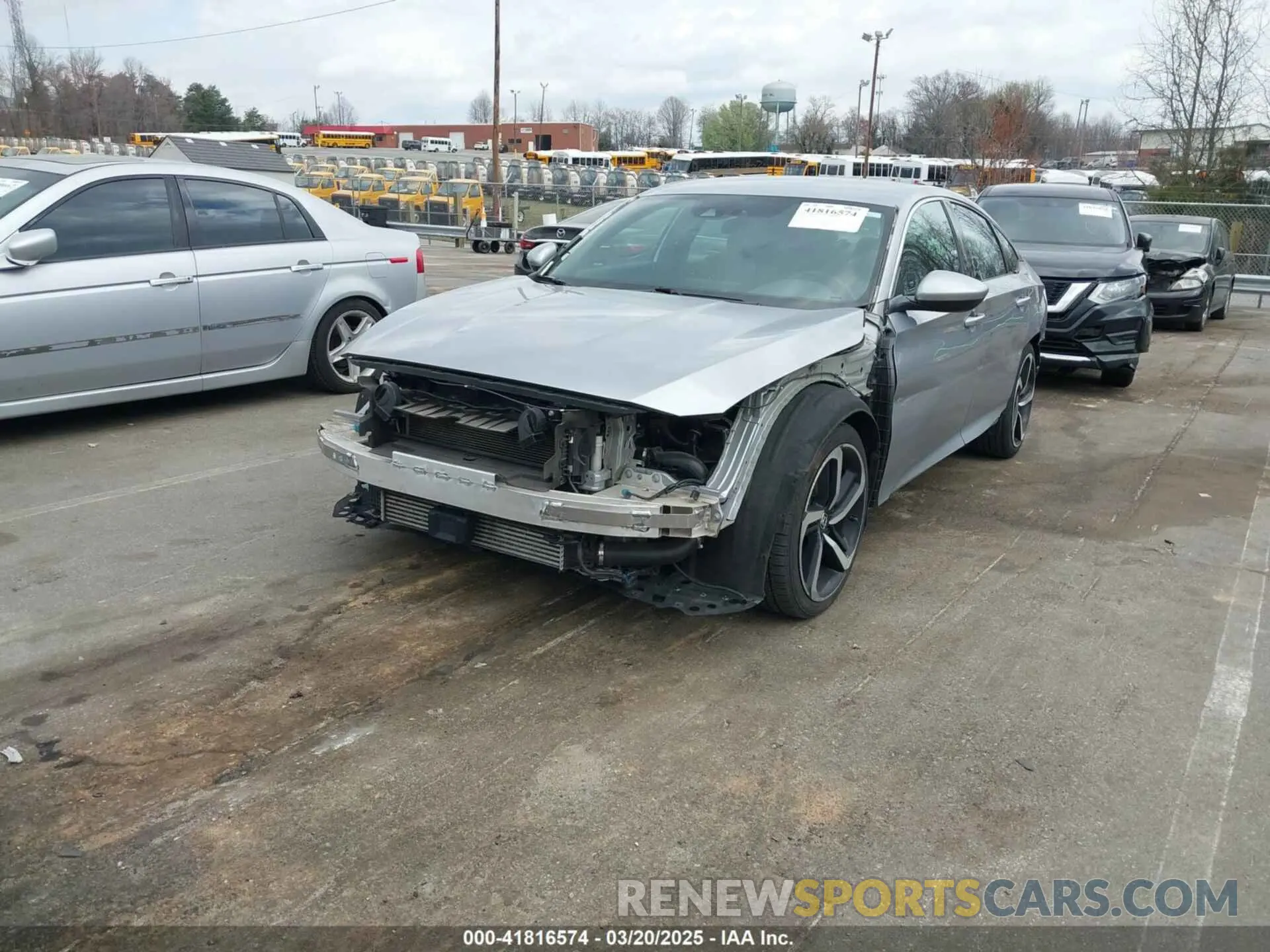 2 fotografías del automóvil dañado 1HGCV1F38LA125530 HONDA ACCORD 2020