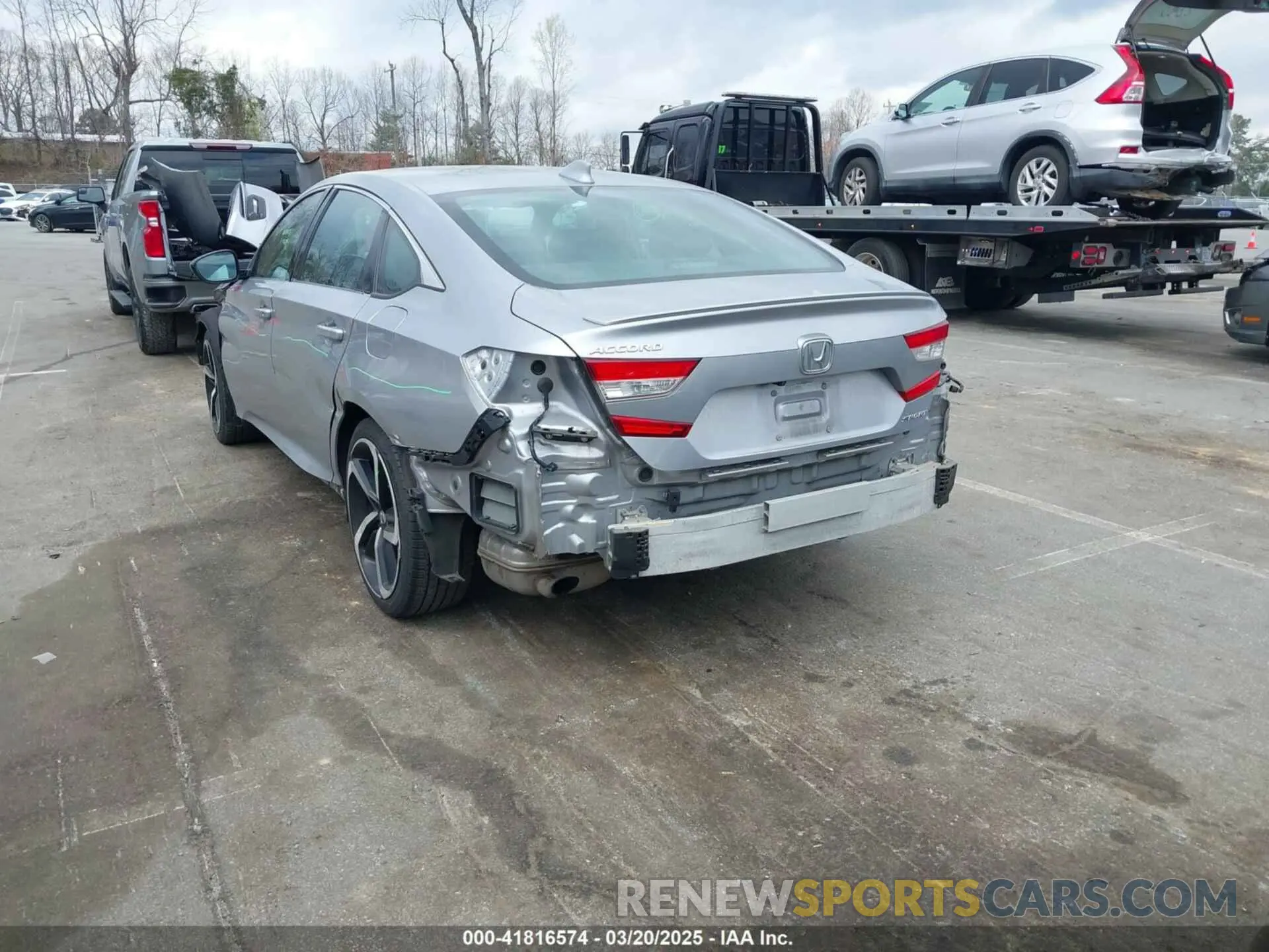 3 fotografías del automóvil dañado 1HGCV1F38LA125530 HONDA ACCORD 2020