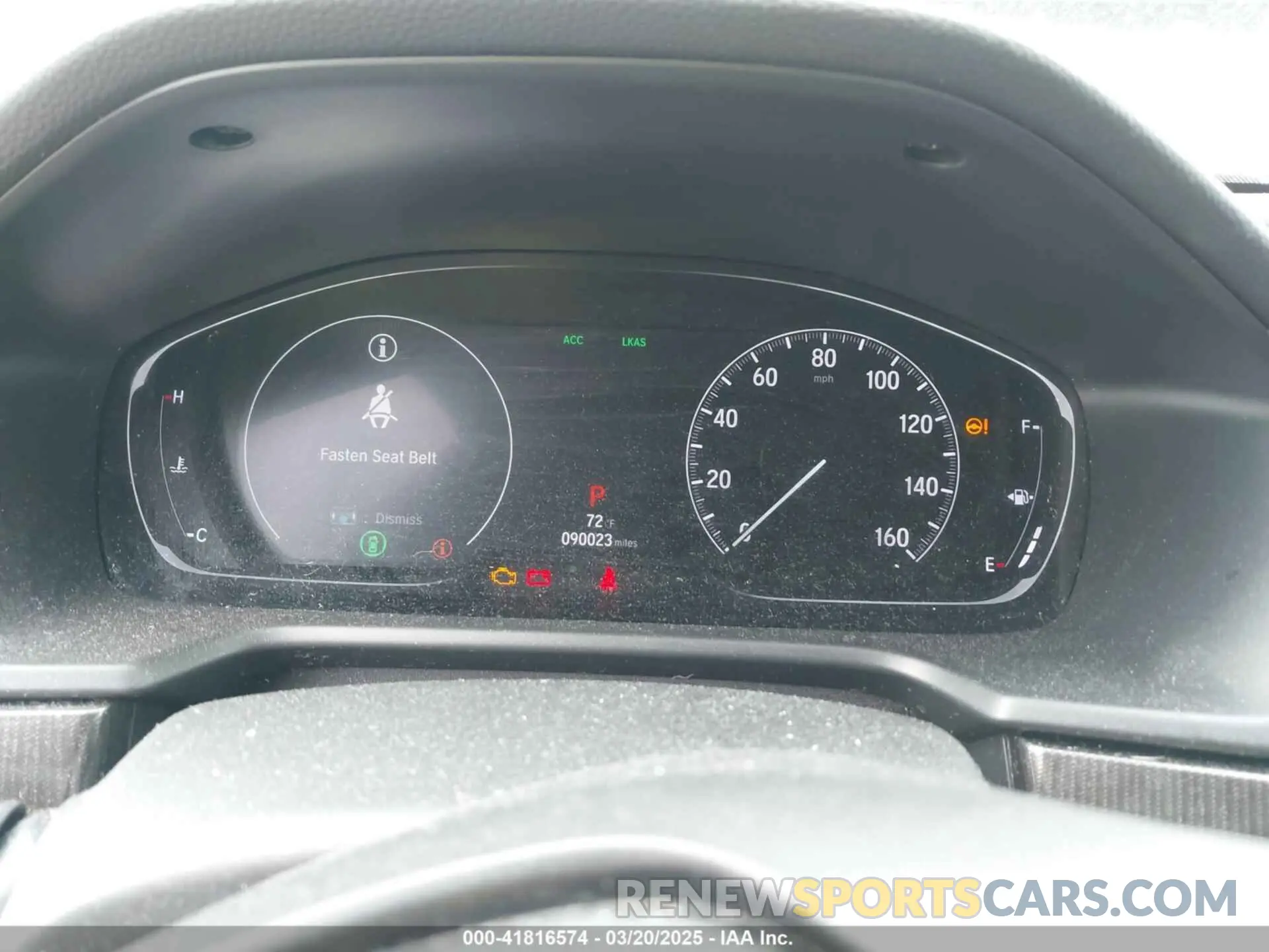 7 fotografías del automóvil dañado 1HGCV1F38LA125530 HONDA ACCORD 2020