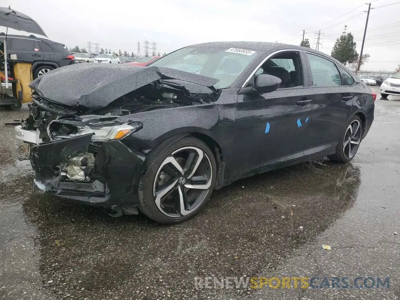 1 fotografías del automóvil dañado 1HGCV1F38LA129965 HONDA ACCORD 2020