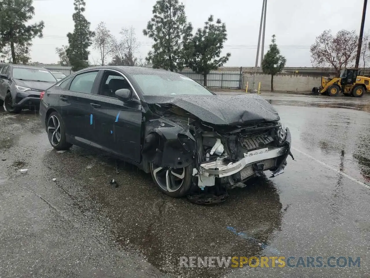 4 fotografías del automóvil dañado 1HGCV1F38LA129965 HONDA ACCORD 2020