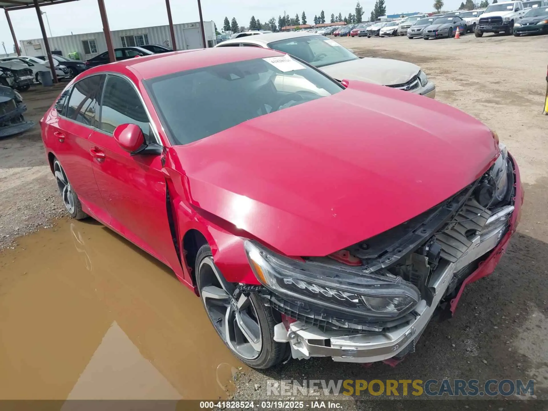 1 fotografías del automóvil dañado 1HGCV1F38LA136334 HONDA ACCORD 2020