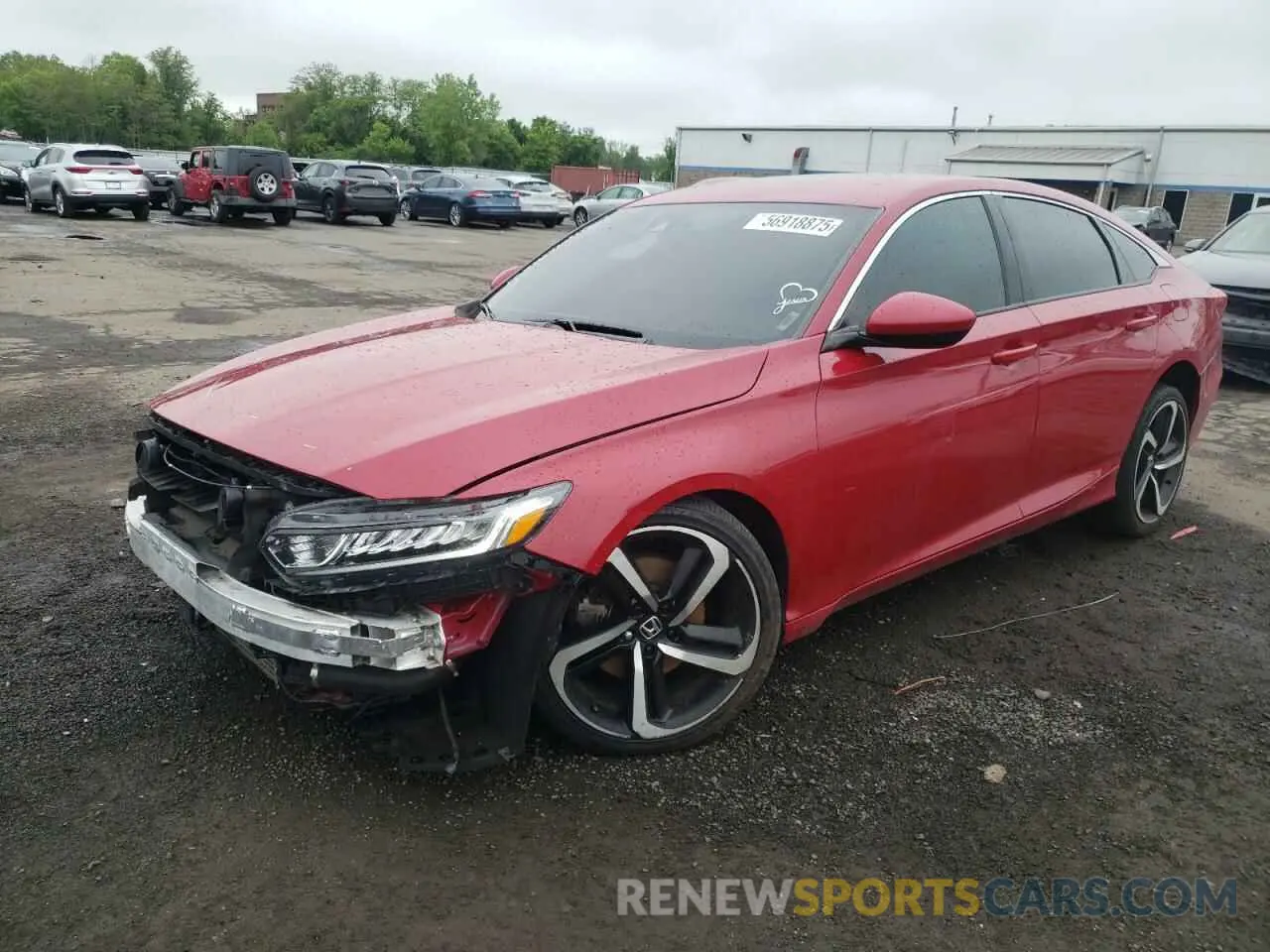 1 fotografías del automóvil dañado 1HGCV1F38LA136365 HONDA ACCORD 2020