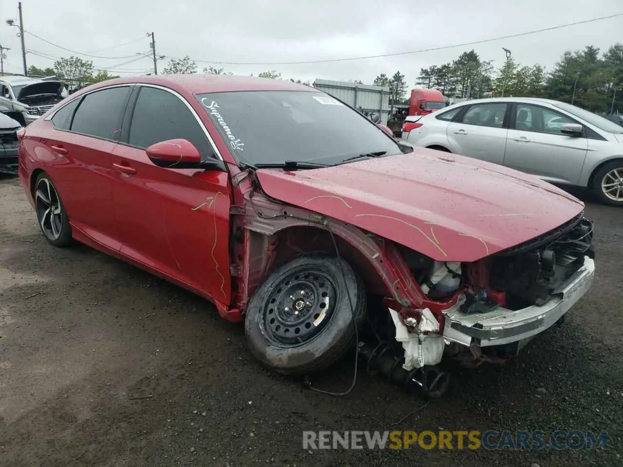 4 fotografías del automóvil dañado 1HGCV1F38LA136365 HONDA ACCORD 2020